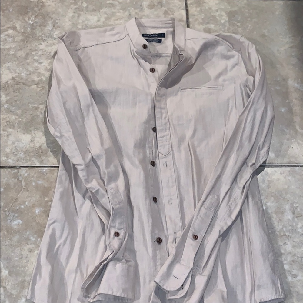 Men’s button down tshirt